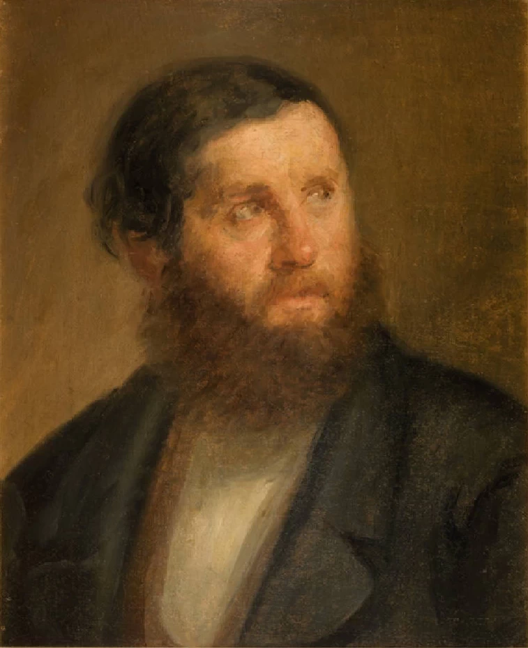 Giovanni Carnovali - 125, Ritratto maschile. Giovanni Trecourt, Galleria d'Arte Moderna, Milano